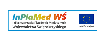  „Znak Projektu Informatyzacja Placówek Medycznych Województwa Świętokrzyskiego i Unii Europejskiej”